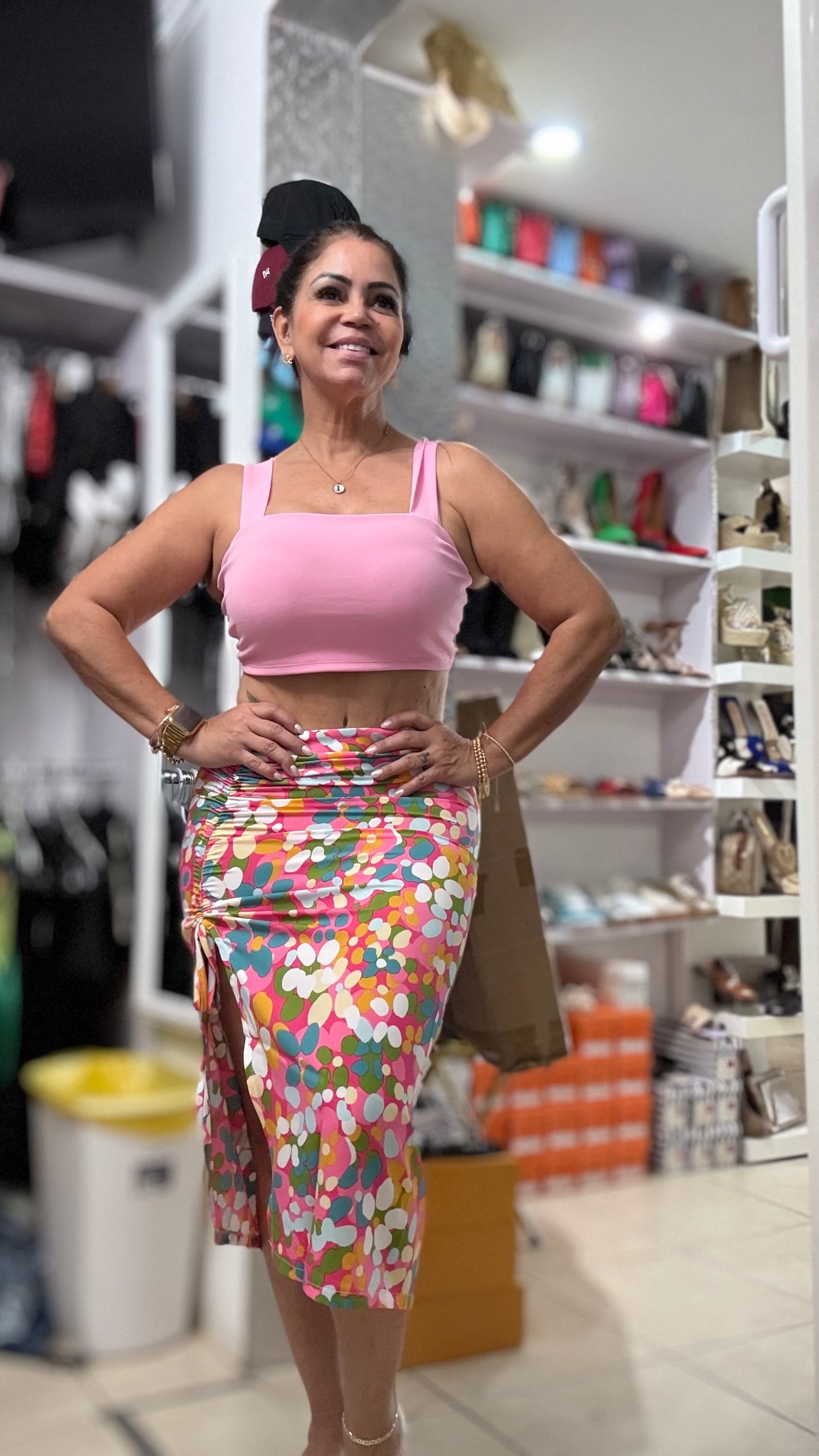 Top básica pink