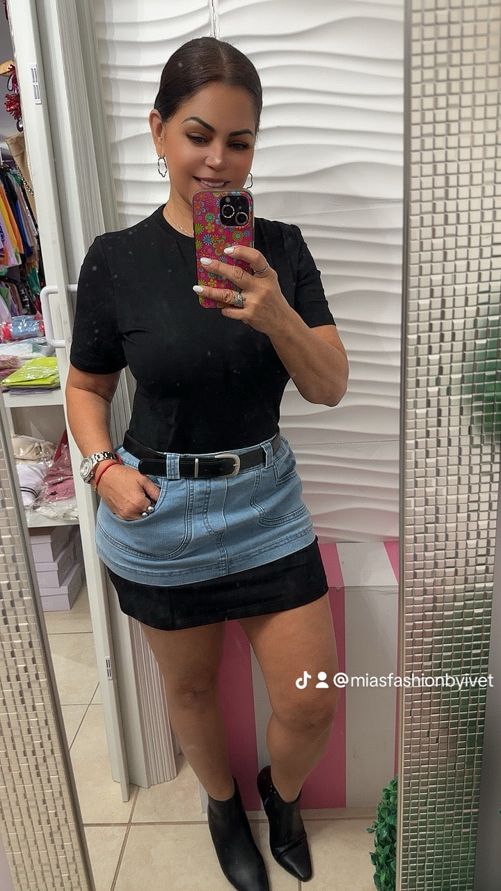Traje Falda mahon