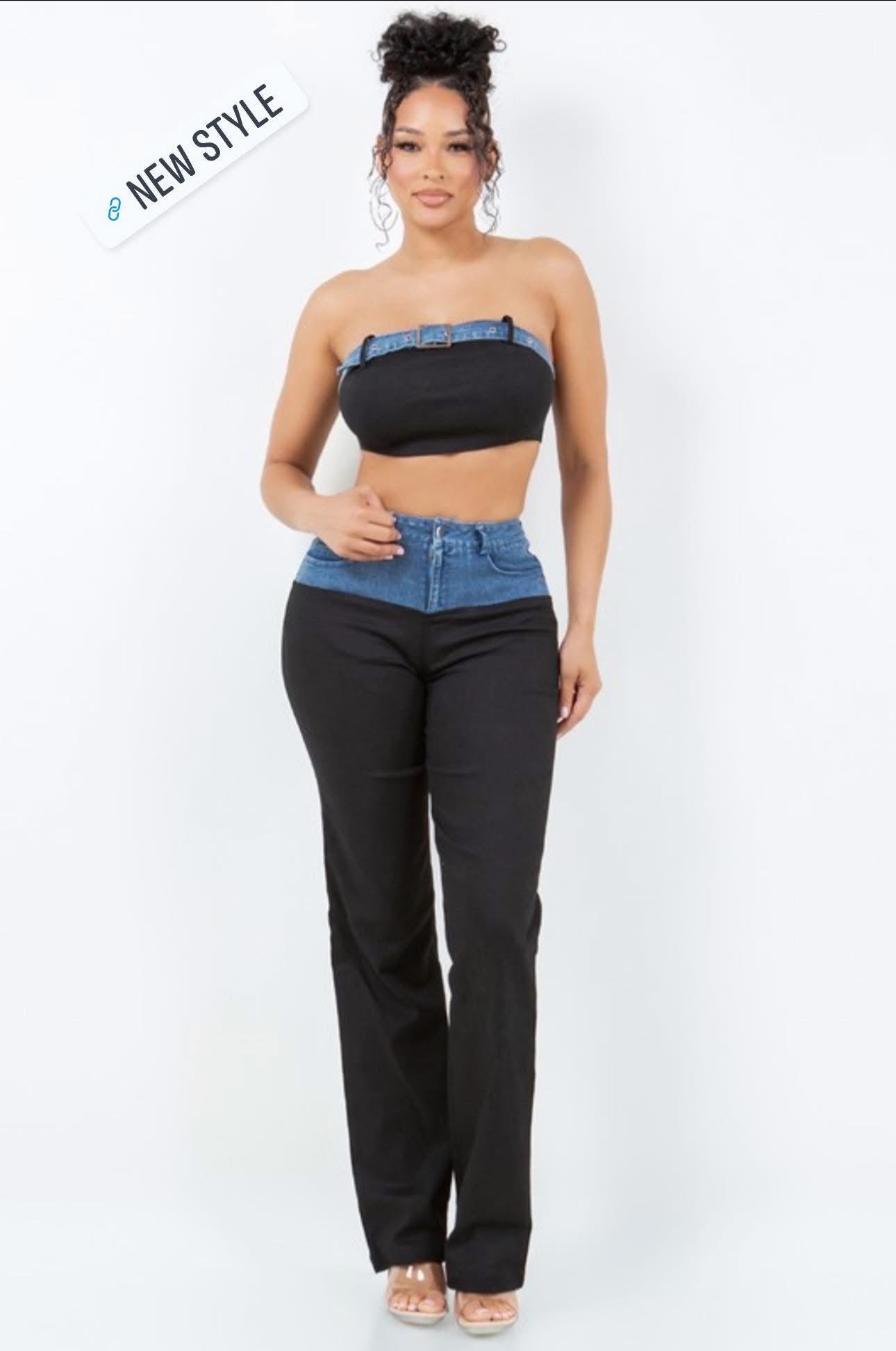 Set pantalón y top Mía