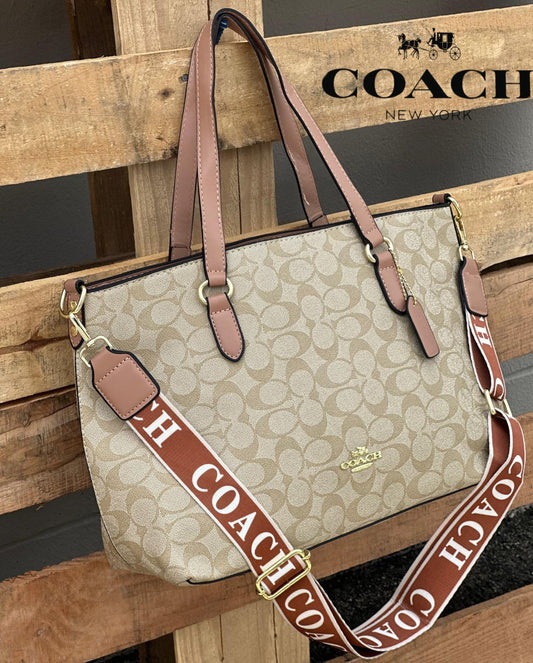 Cartera mediana coach