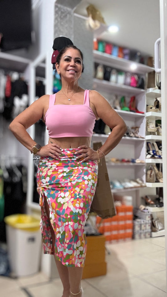 Top básica pink