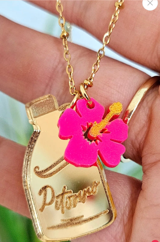 Pitoro con flor de maga