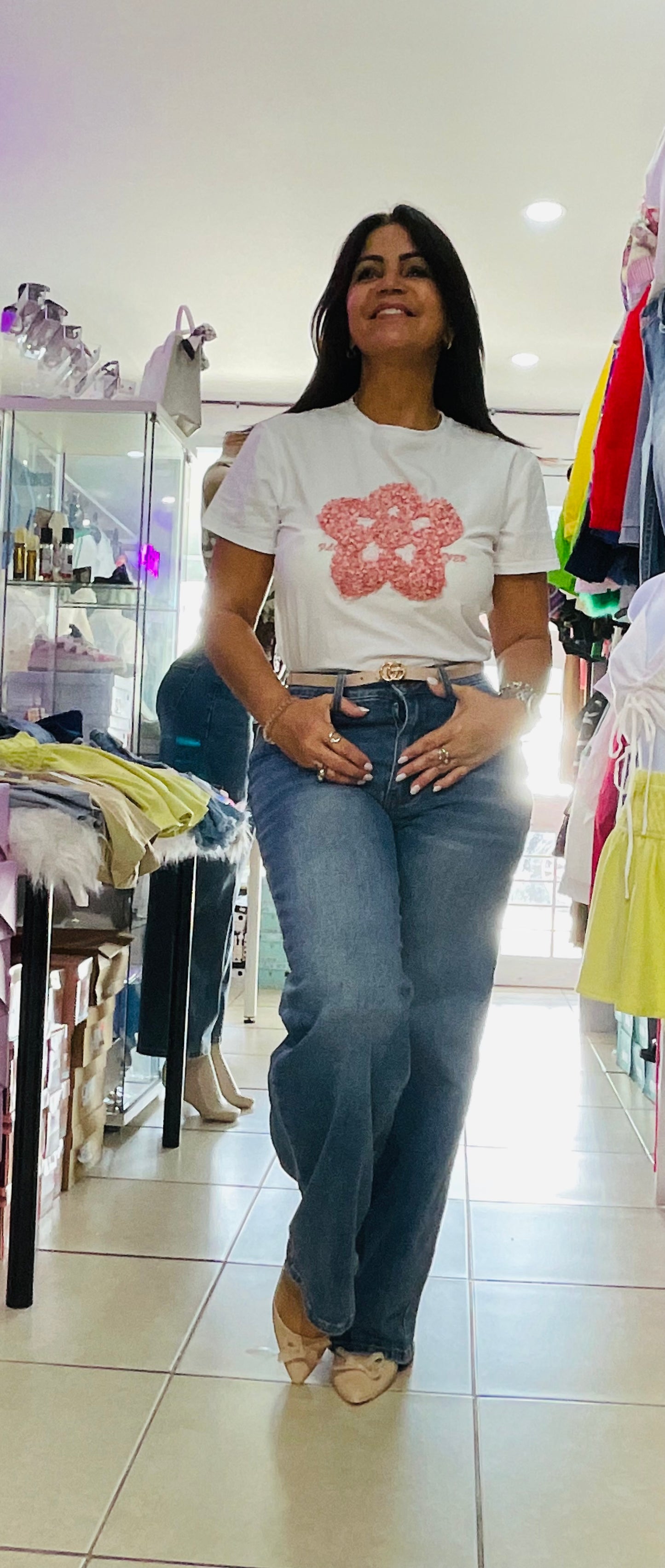 Blusa flor