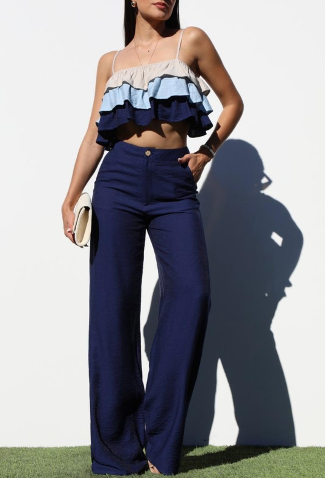 Set pantalón top